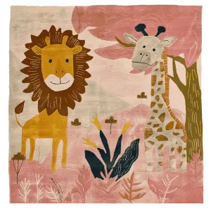 Blush & Roar Hand Tufted Rug