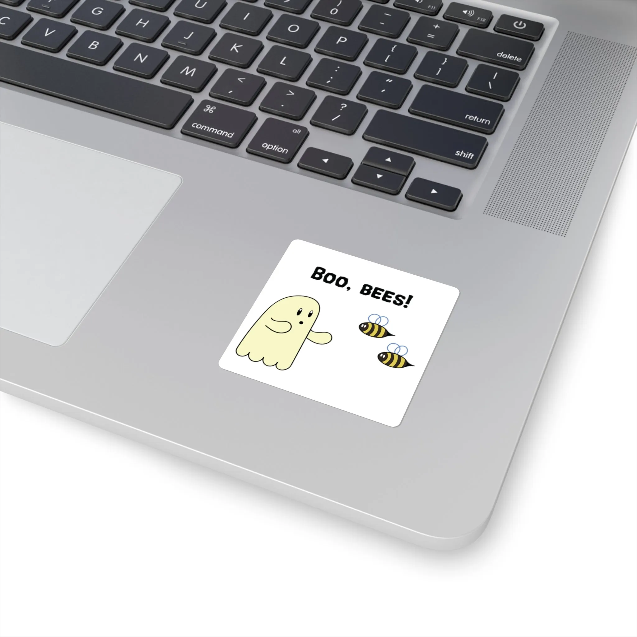 Boo, Bees! Square Stickers