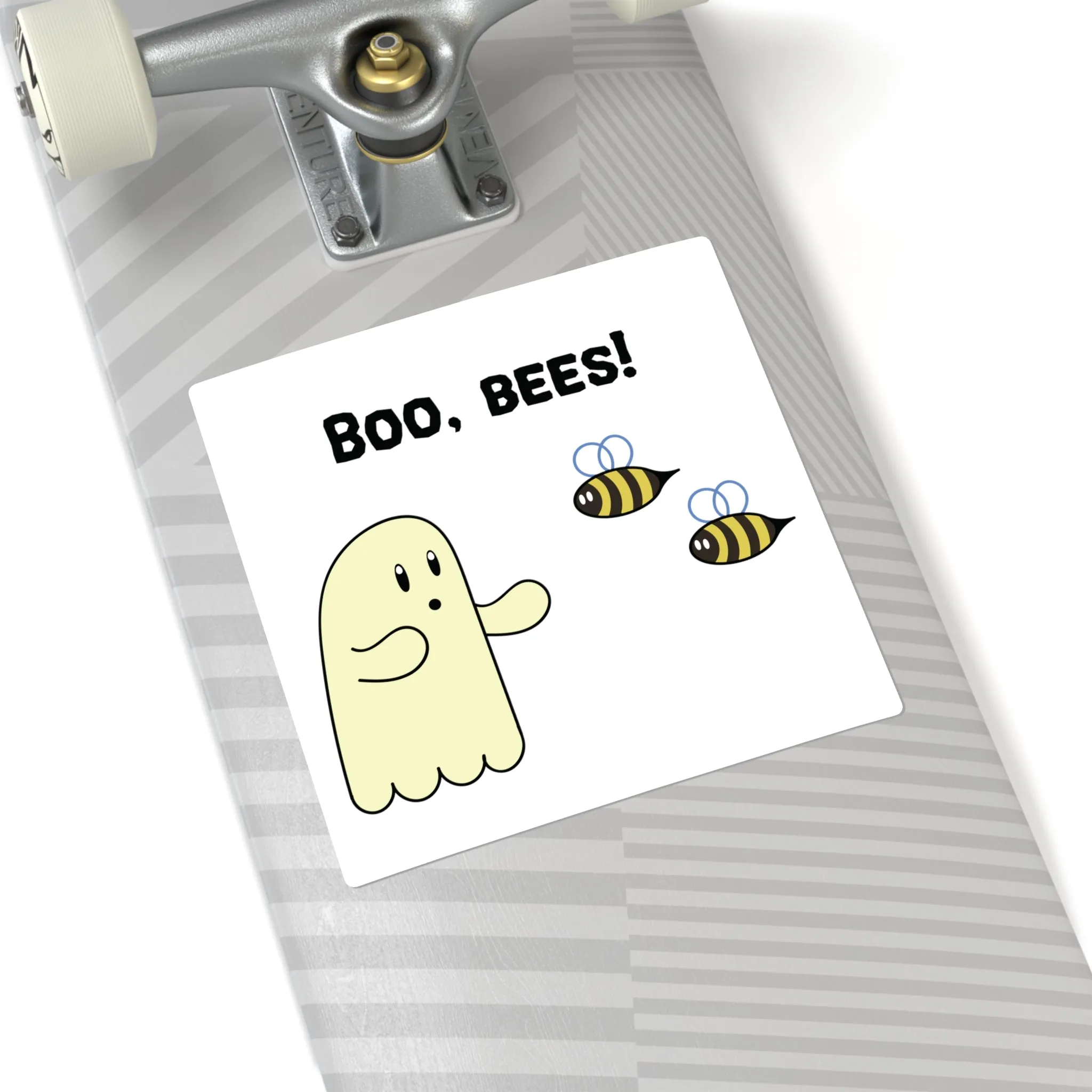 Boo, Bees! Square Stickers