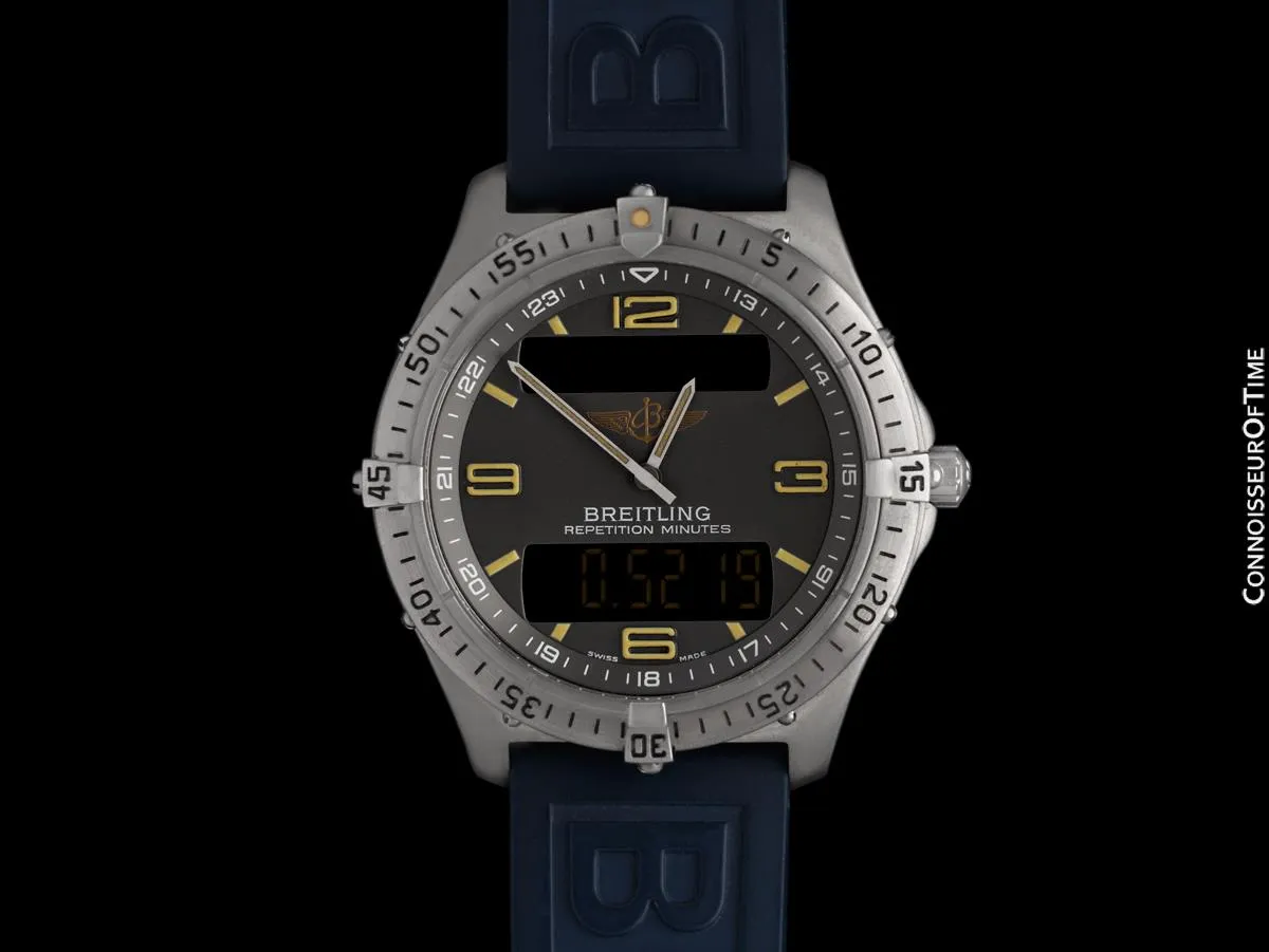 Breitling Navitimer Aerospace Chronograph Watch Ref. E65062 - Titanium
