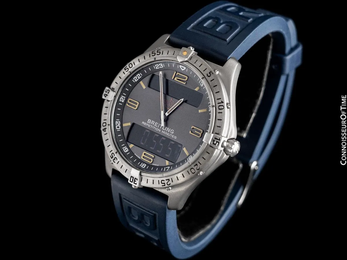 Breitling Navitimer Aerospace Chronograph Watch Ref. E65062 - Titanium