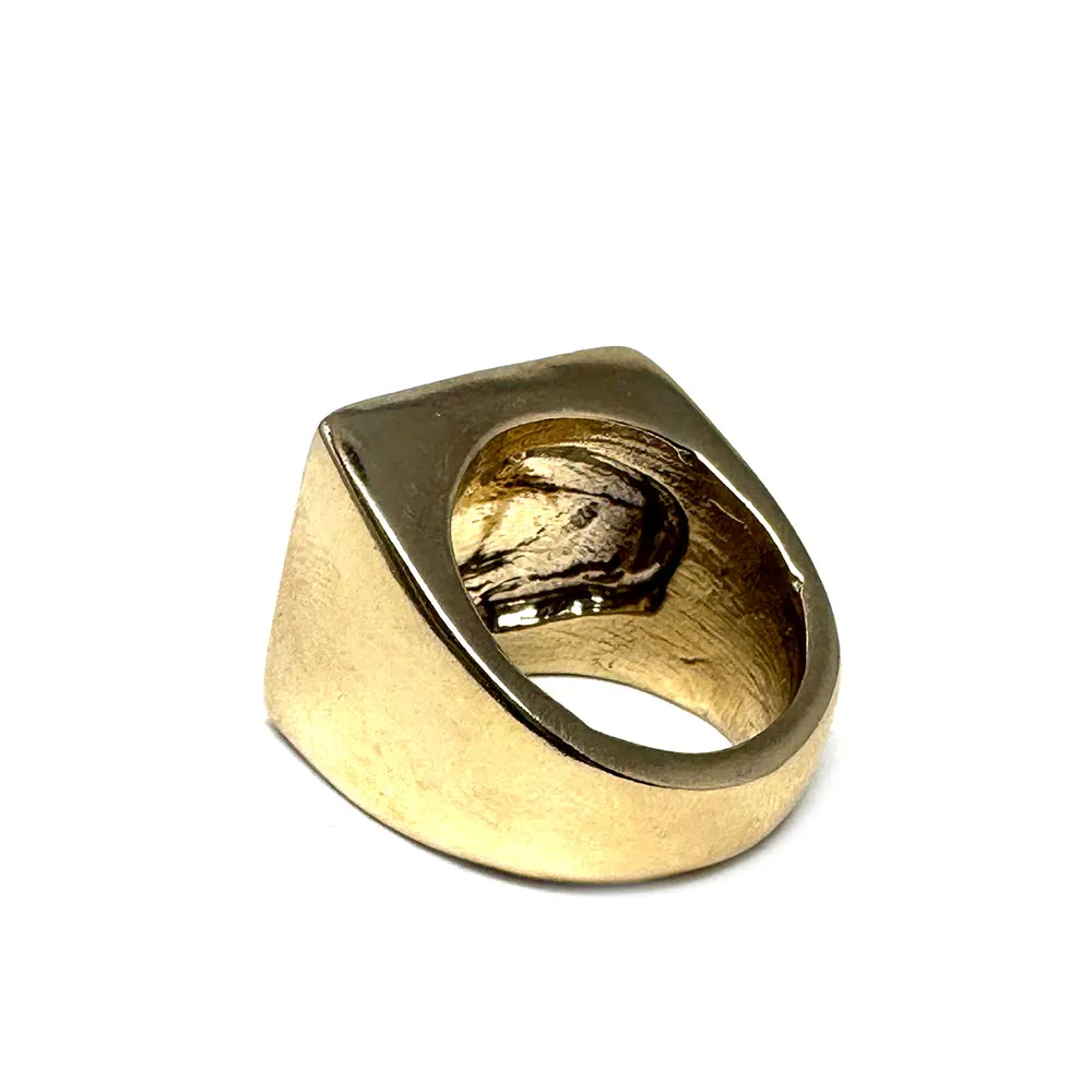 Bronze Square Ring
