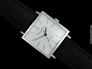 c. 1970 IWC Vintage Mens Square Watch, Cal. 8541B Automatic - Stainless Steel
