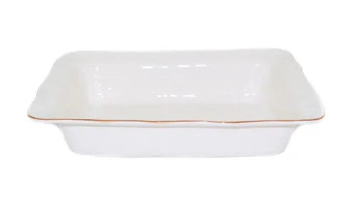 Cantaria Large Rectangular Baker Ivory