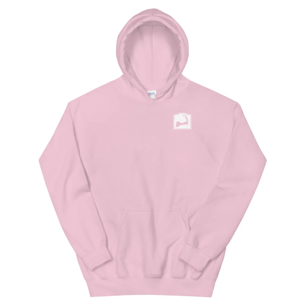Cape Cod Mass Hoodie Sweatshirt (Front & Back)