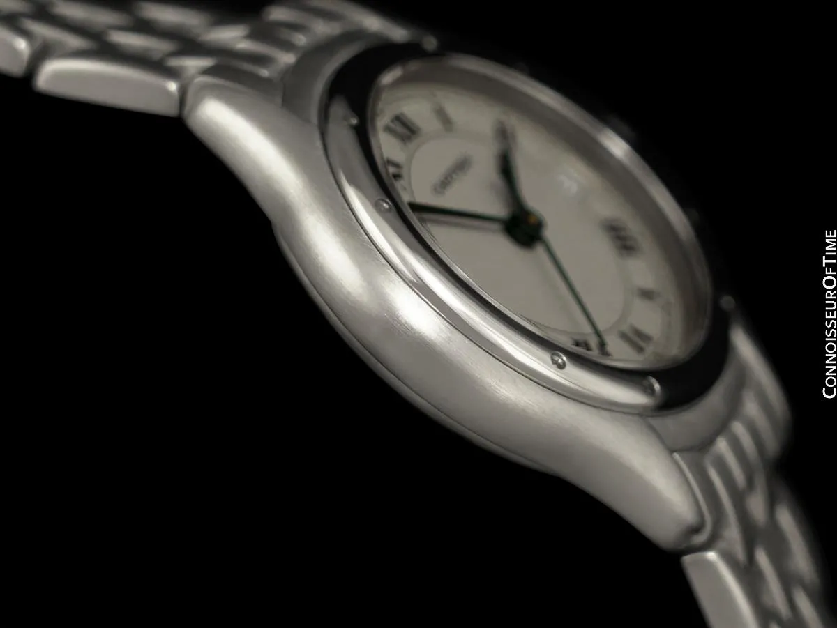 Cartier Cougar Panthere Ladies Bracelet Watch - Stainless Steel