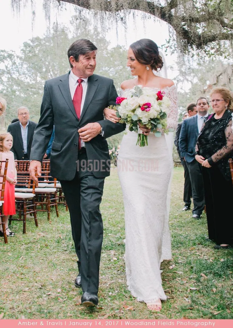 Casablanca Lace Wedding Dress