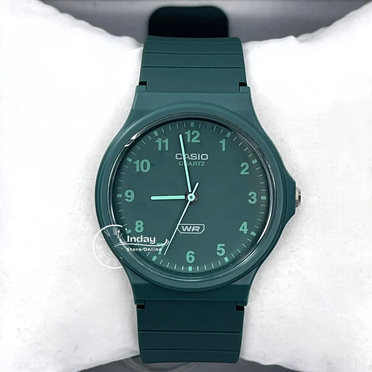 Casio Analog Women's Watch MQ-24B-3B Bio-based Resin Glass Resin Band