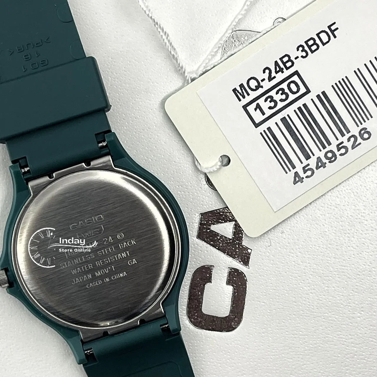 Casio Analog Women's Watch MQ-24B-3B Bio-based Resin Glass Resin Band