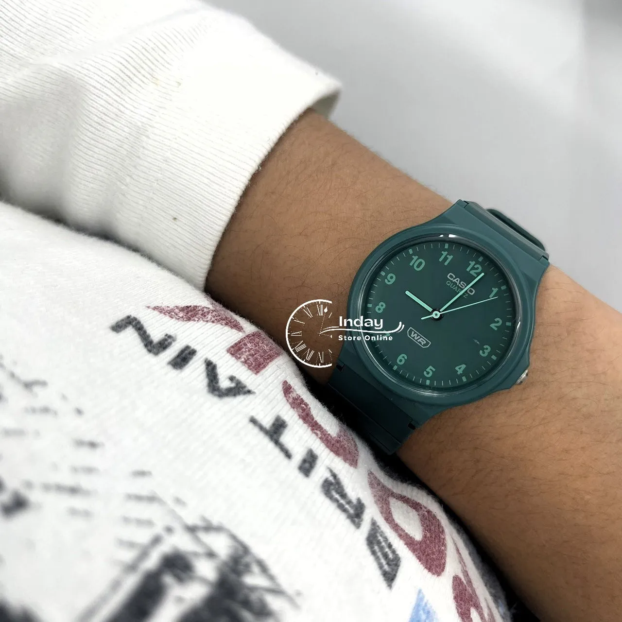 Casio Analog Women's Watch MQ-24B-3B Bio-based Resin Glass Resin Band