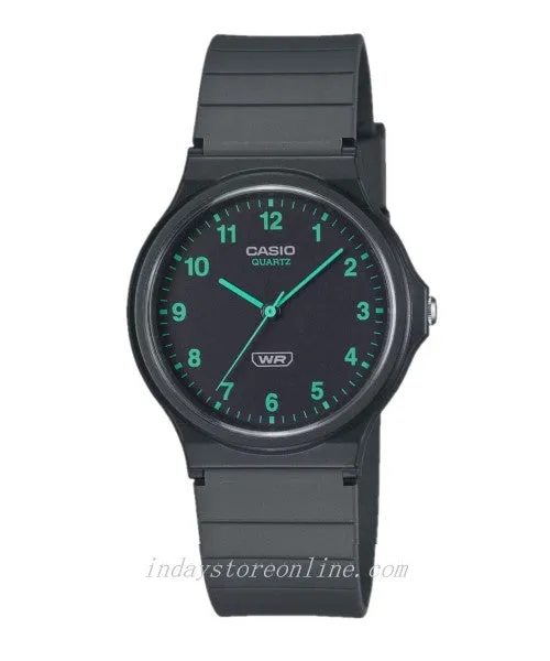 Casio Analog Women's Watch MQ-24B-8B Bio-based Resin Glass Resin Band