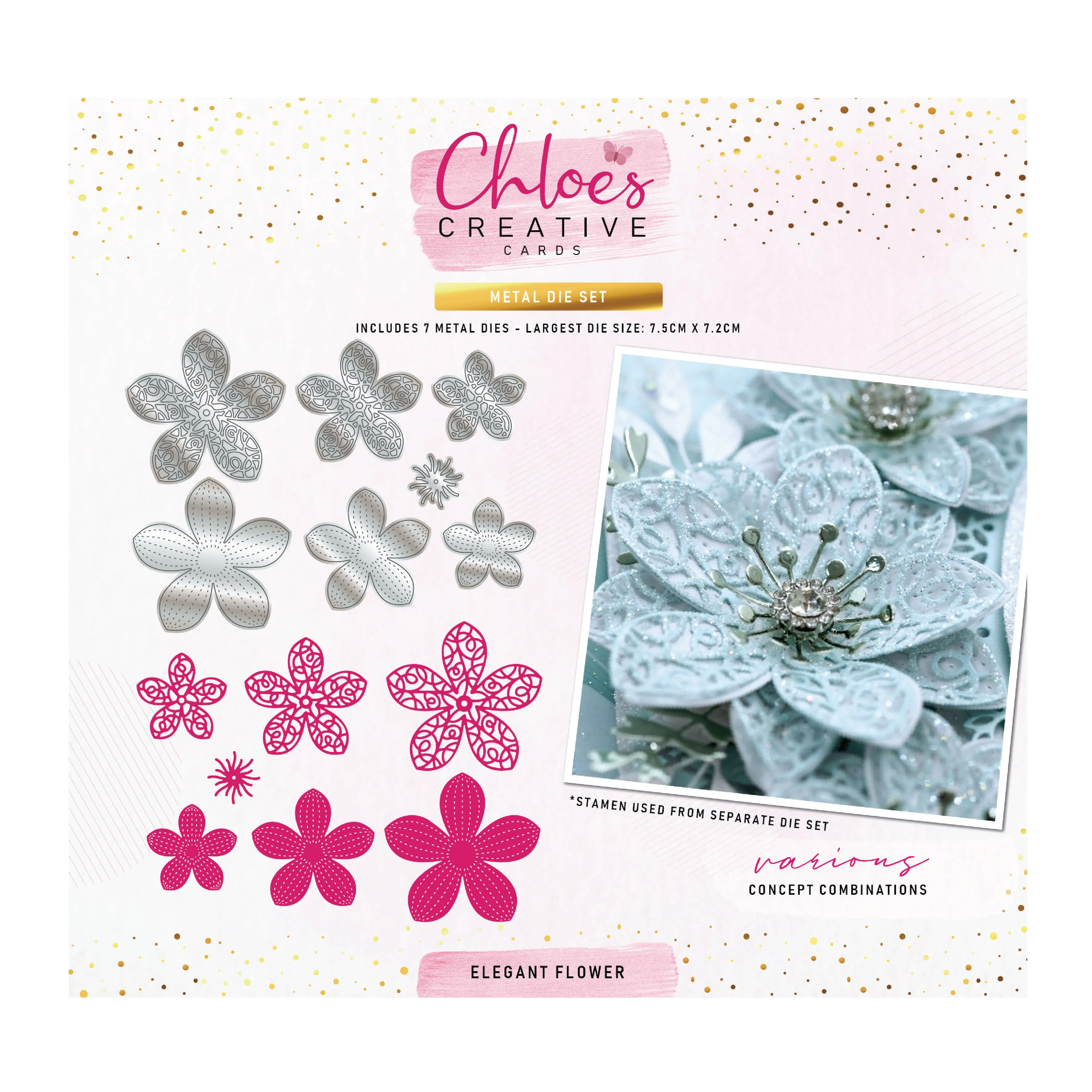 Chloes Creative Cards Floral Frames & Flutters Collection - I NEED IT ALL