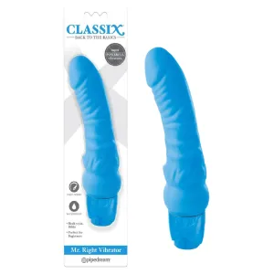 Classix Mr. Right Vibrator - Blue
