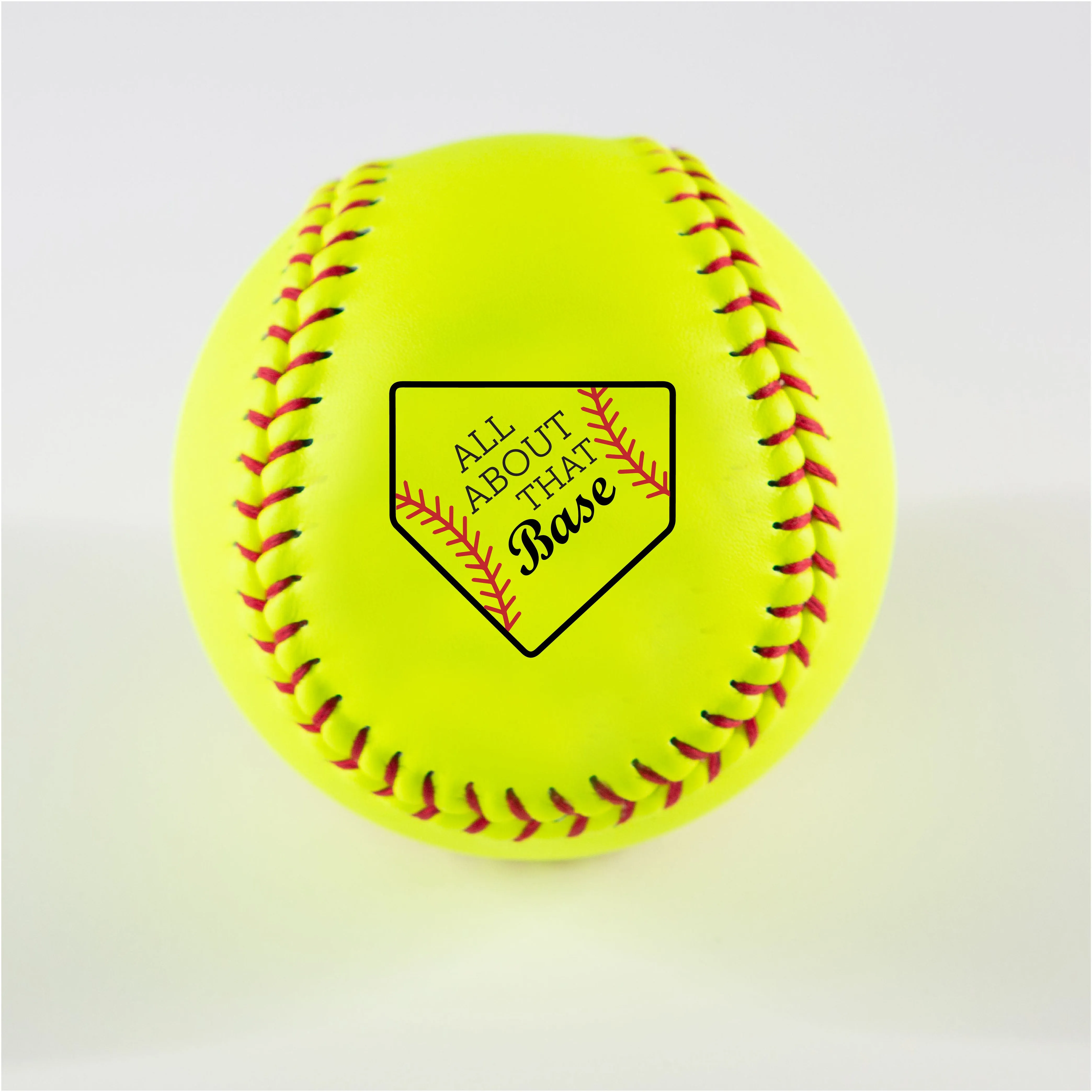 Coach Message, Printed Softball