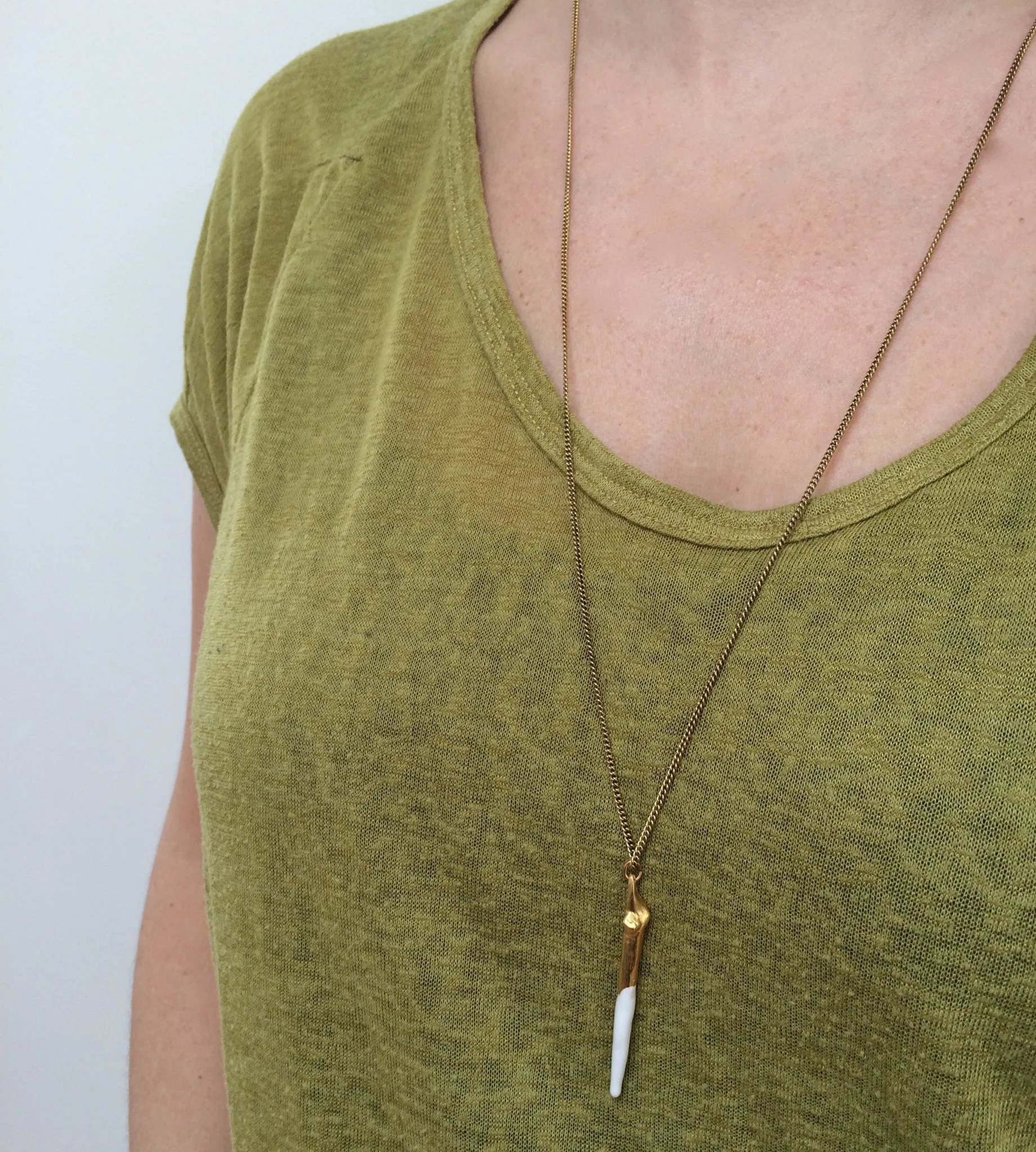 Colored Icicle Necklace