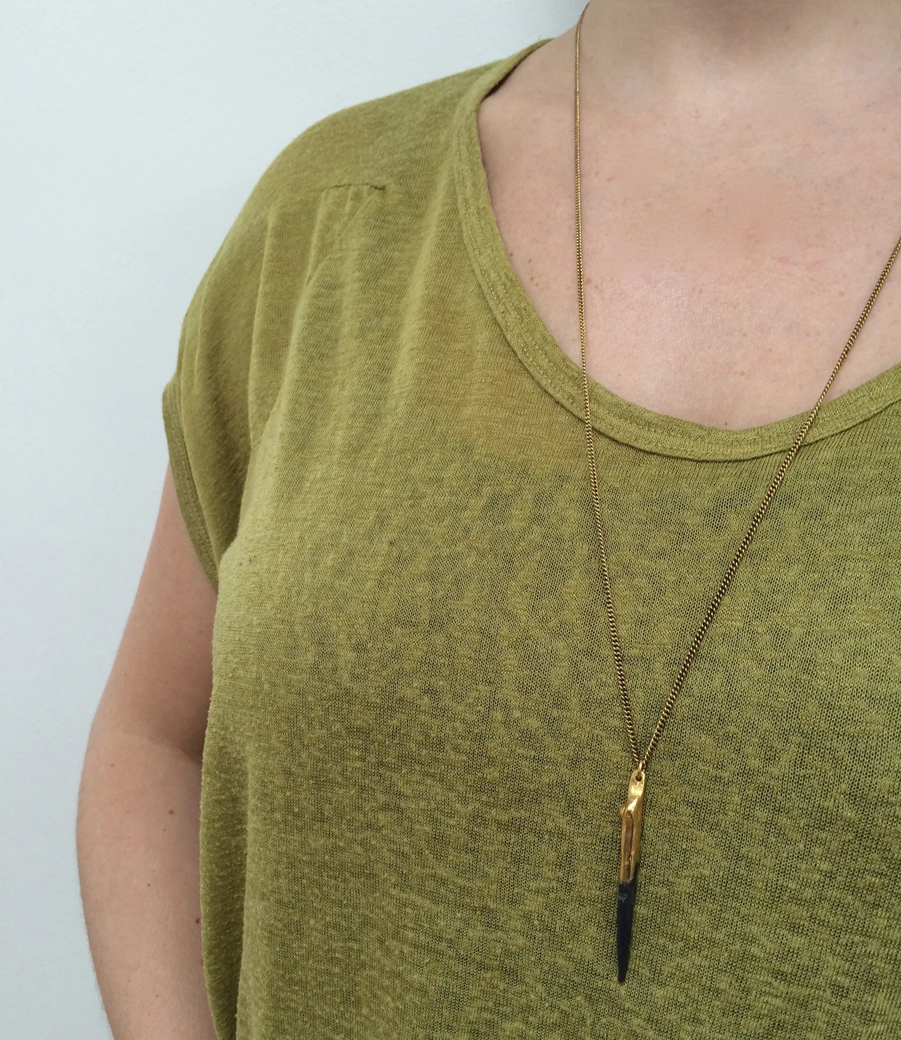 Colored Icicle Necklace