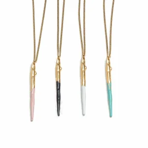 Colored Icicle Necklace