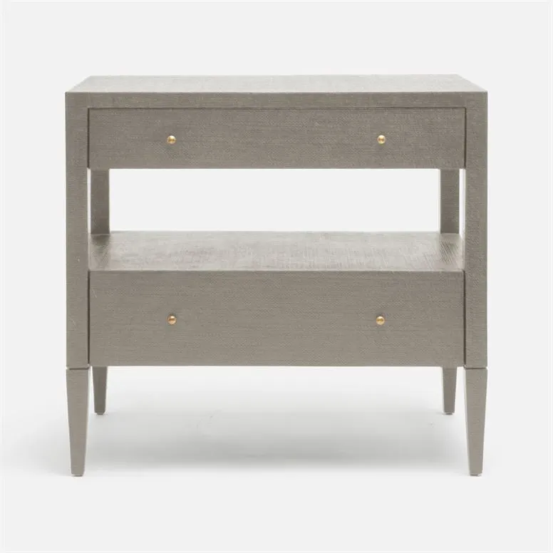 Conrad Nightstand, Double Mid