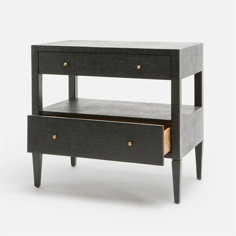 Conrad Nightstand, Double Mid