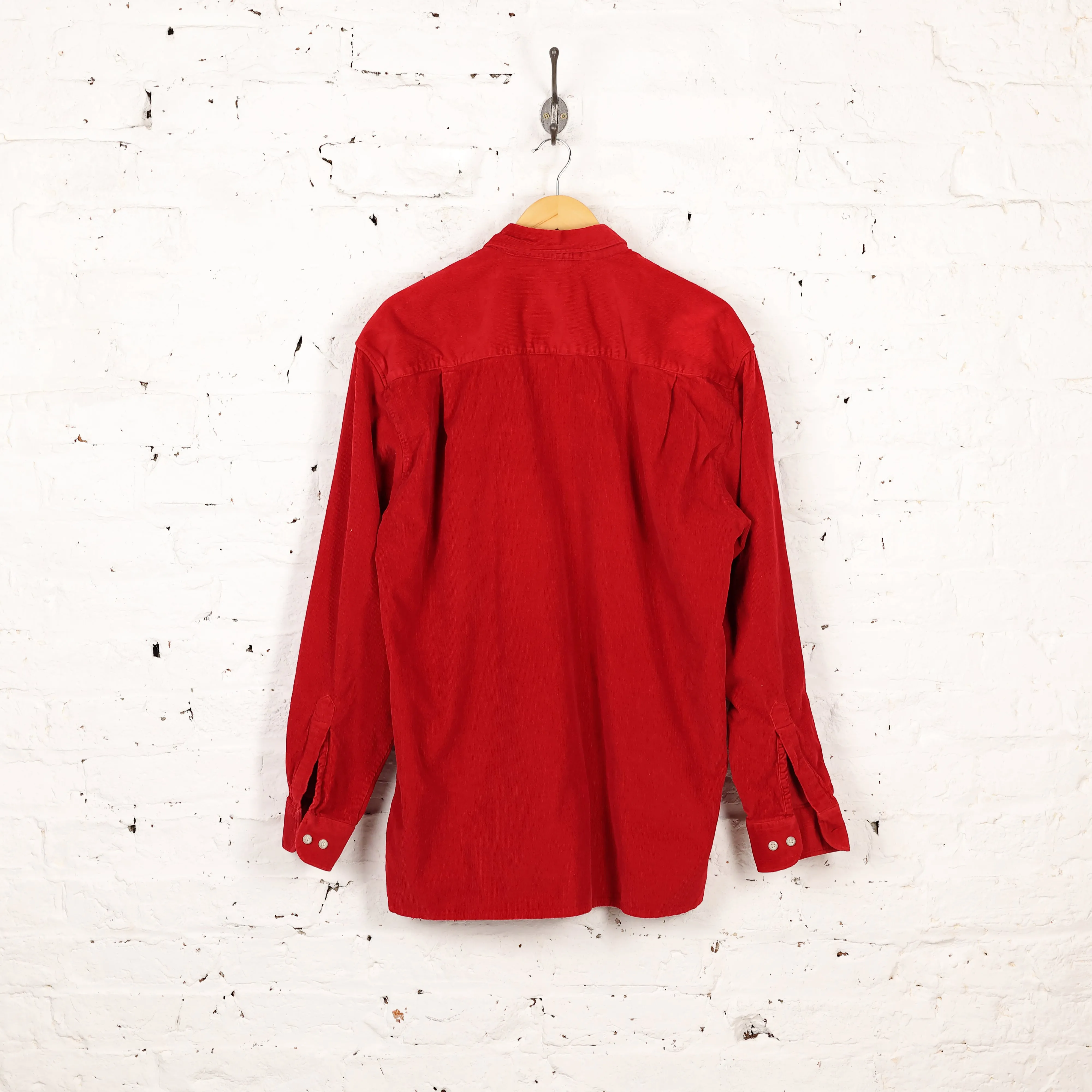 Corduroy Shirt - Red - L