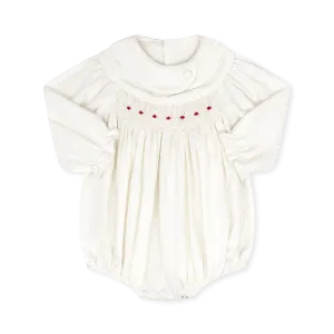 Courtney Bubble Long Sleeve - Dreamy White Cord