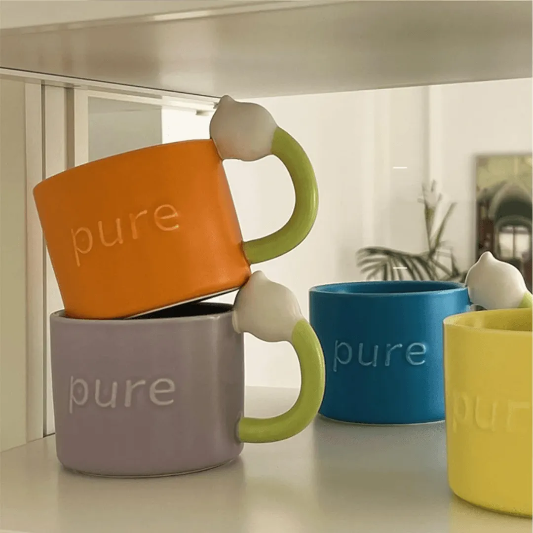 Creative 3D Ceramic Coffee Mug 360ML