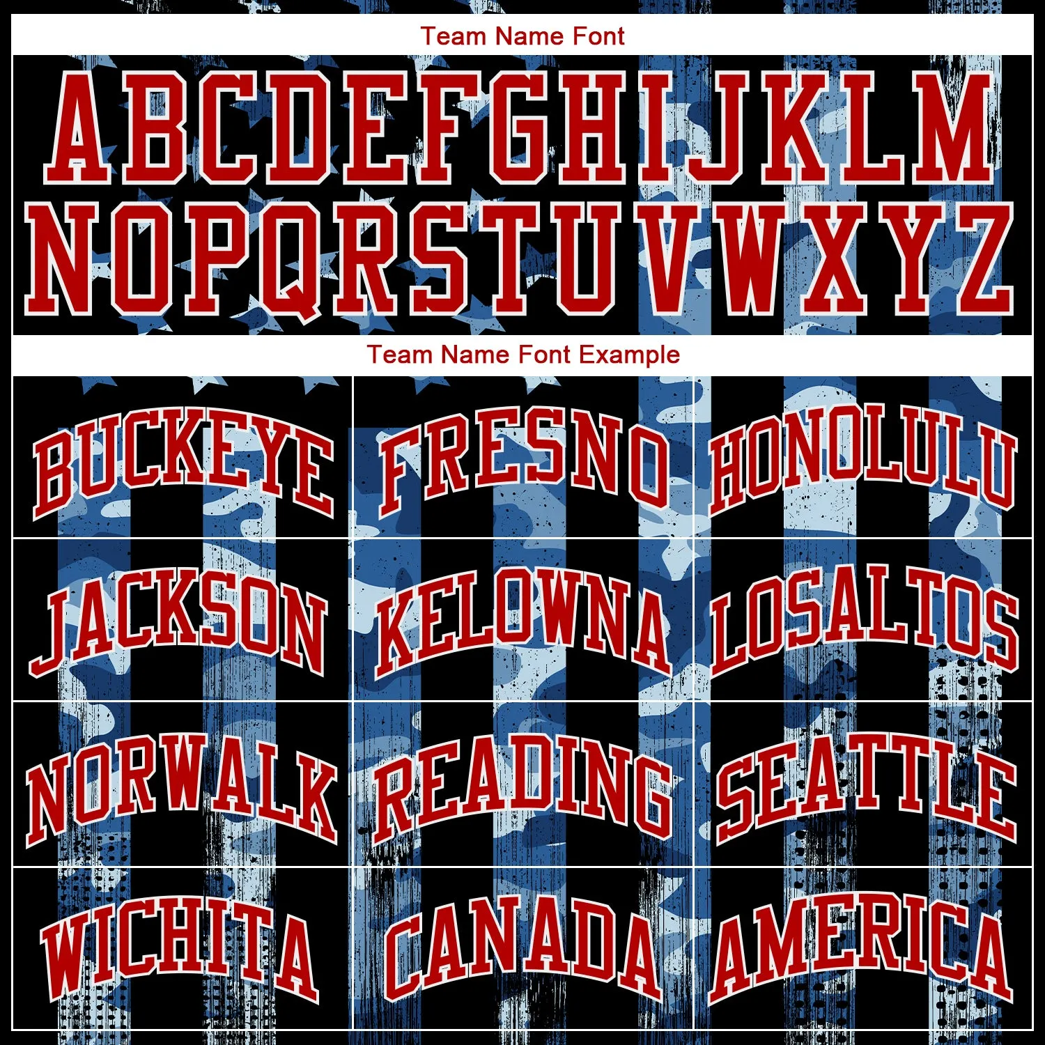 Custom Camo Royal Red-White 3D Salute To Service American Flag Authentic Baseball Jersey