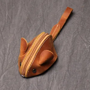 Cute Coin Purse Handmade Leather key Pocket