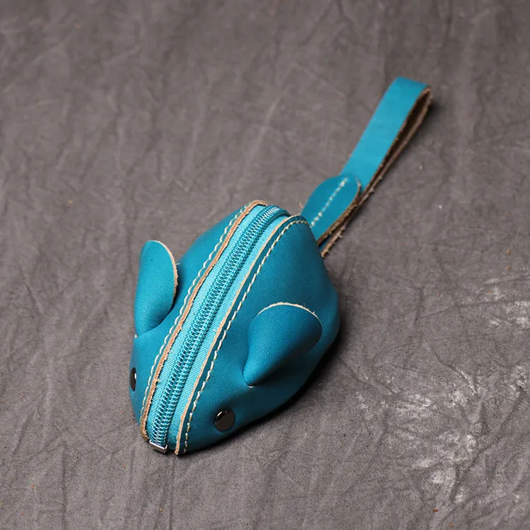 Cute Coin Purse Handmade Leather key Pocket