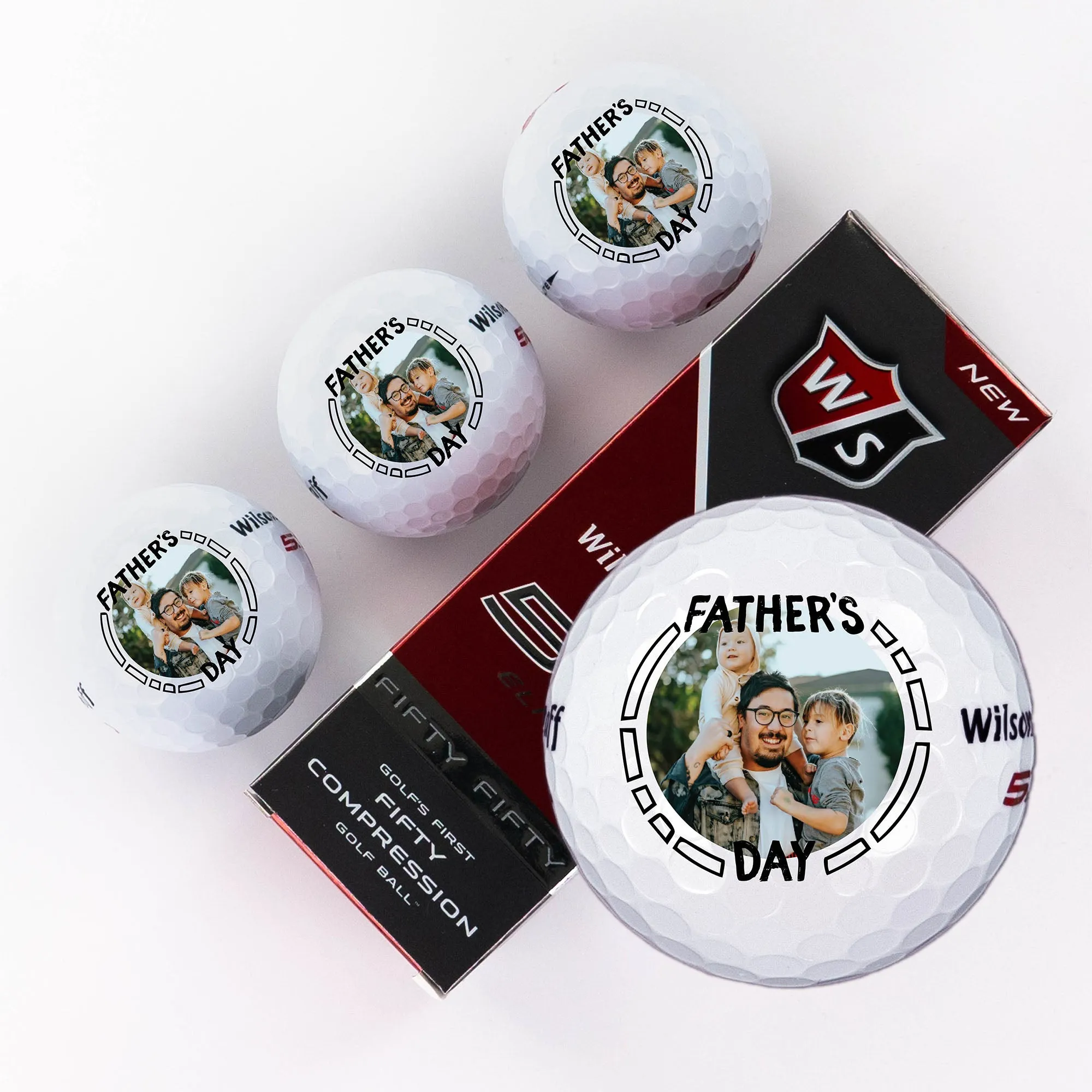 Dad's Day, Printed Golf Balls