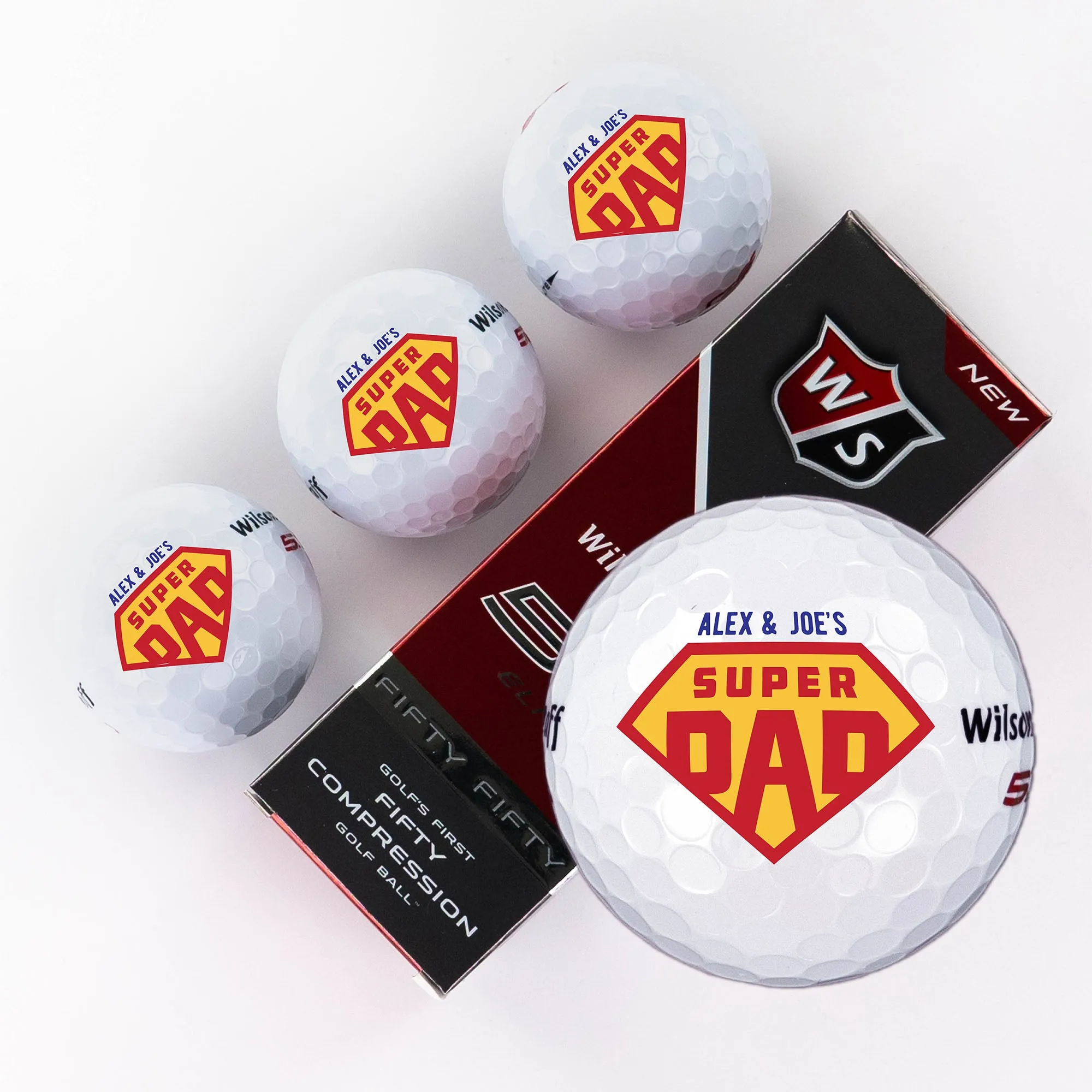 Dad's Day, Printed Golf Balls