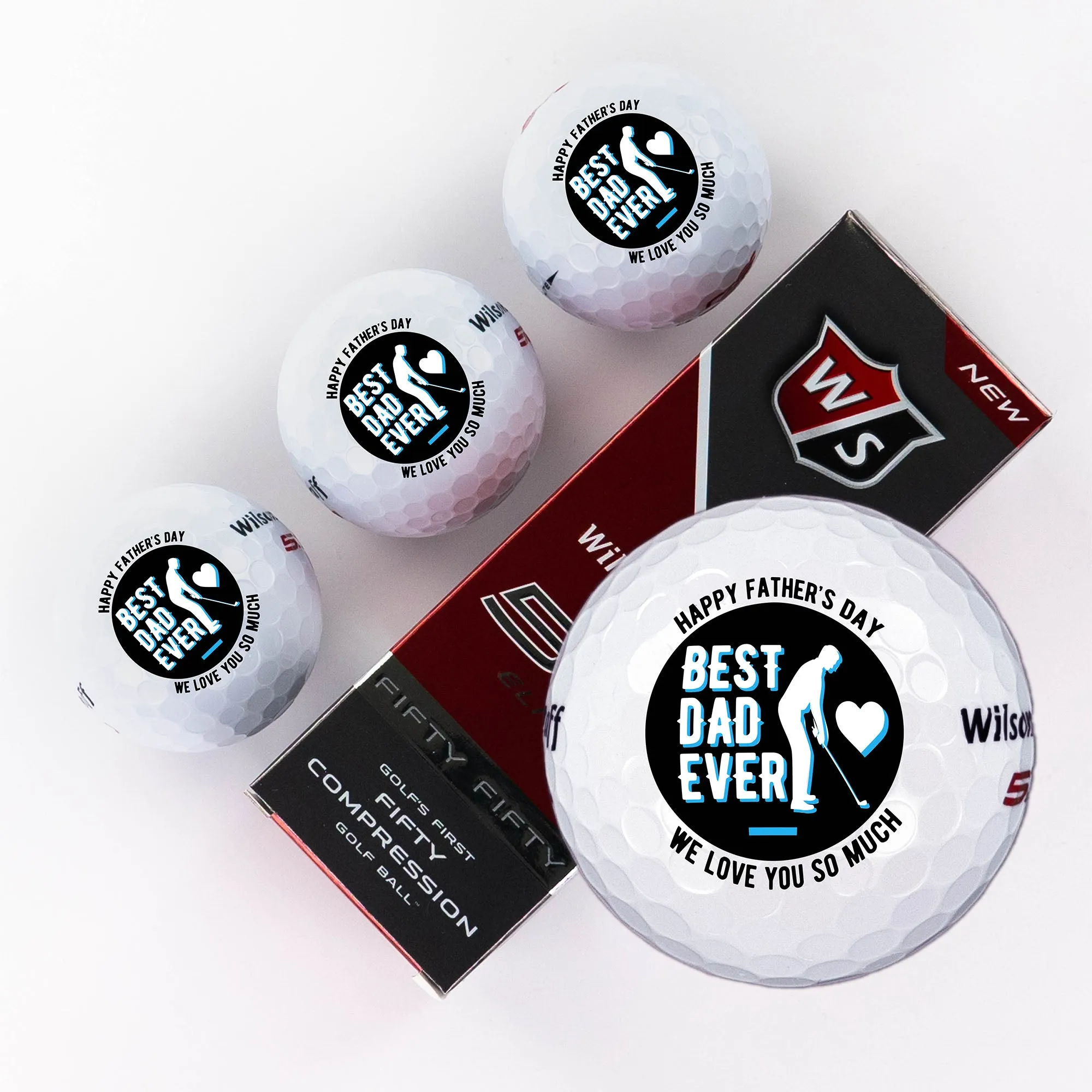 Dad's Day, Printed Golf Balls