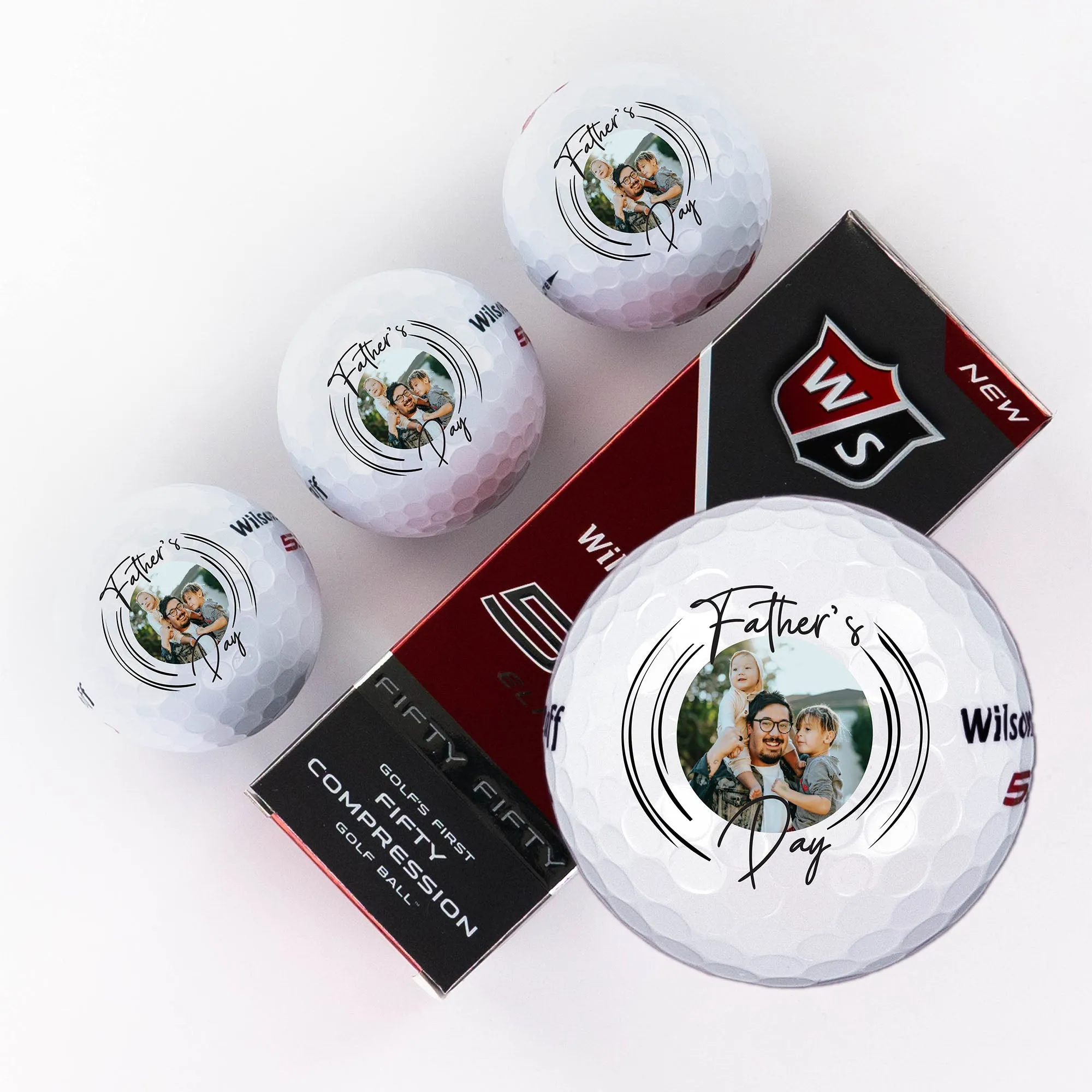 Dad's Day, Printed Golf Balls