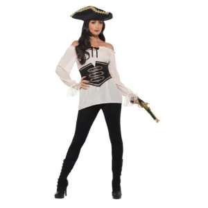 Deluxe Pirate Shirt, Ivory