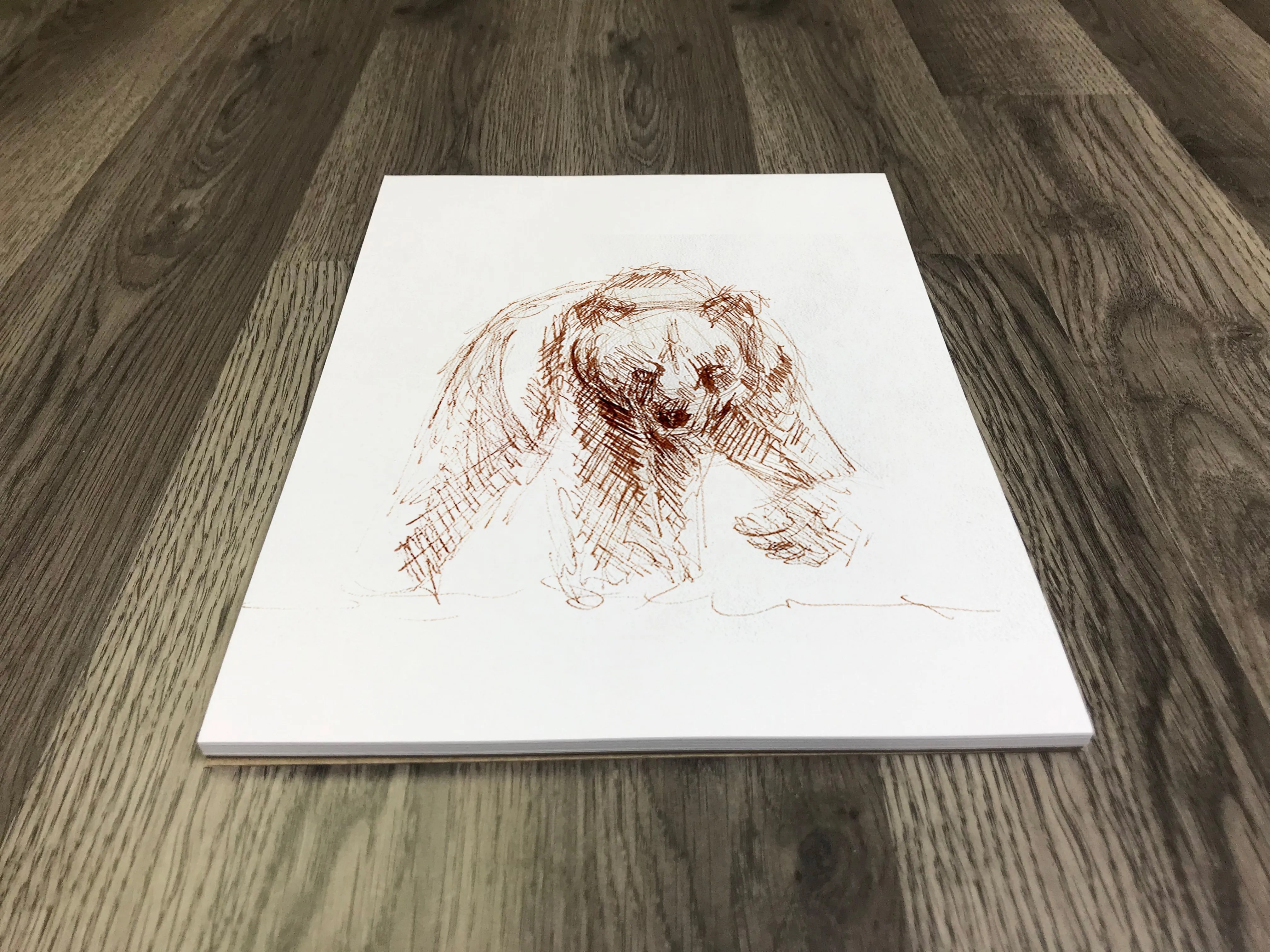 Design Ideation DRAW PAD : Removable Sheet. Multi-Media. (11" x 17") PAD-2550-TS