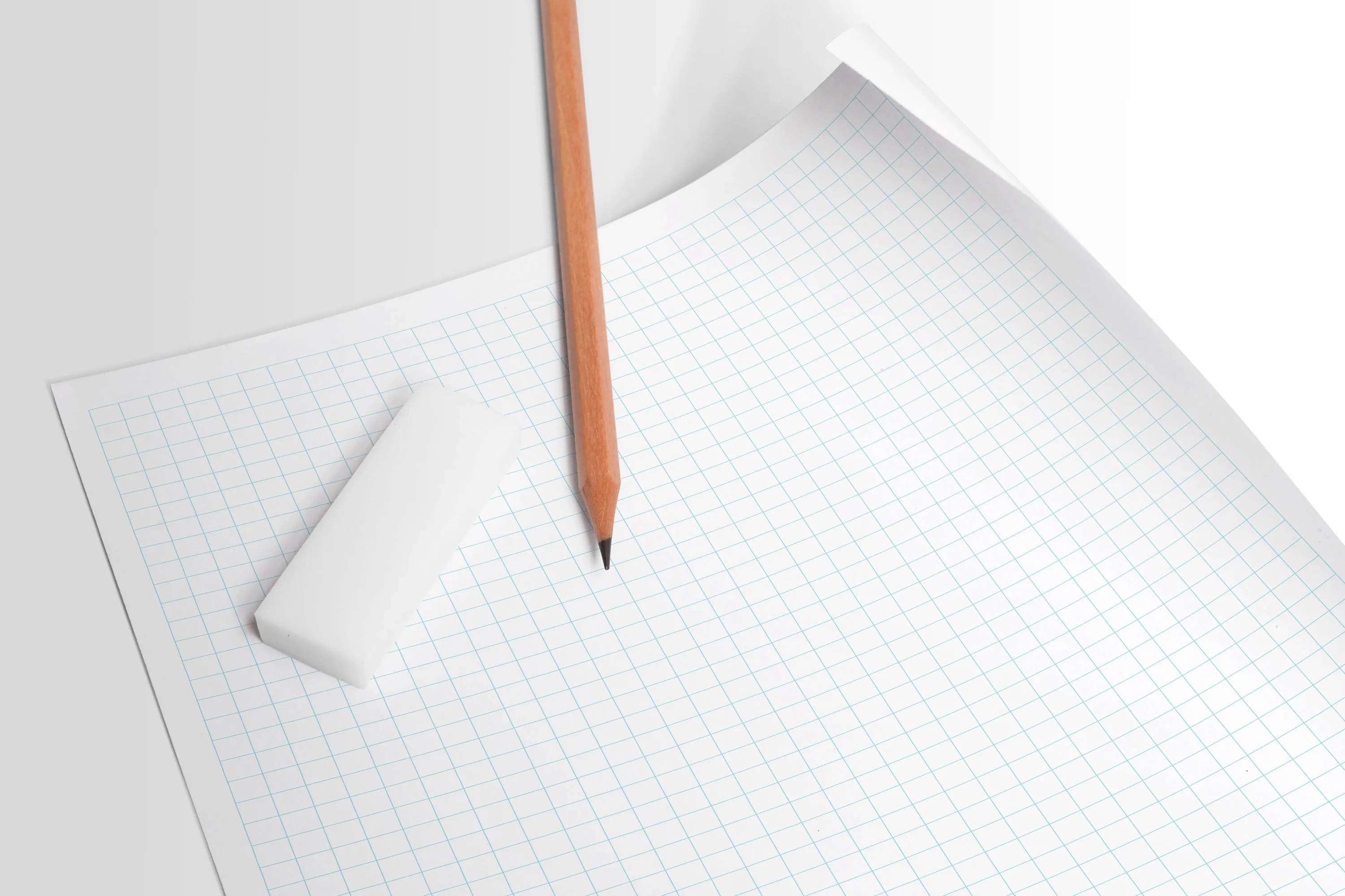 Design Ideation Grid Paper. BLUE Grid. Premium Grid Paper. Creative Project.  (8.5" x 11") 1/4" Box Grid. LP-GRID-CP-BL