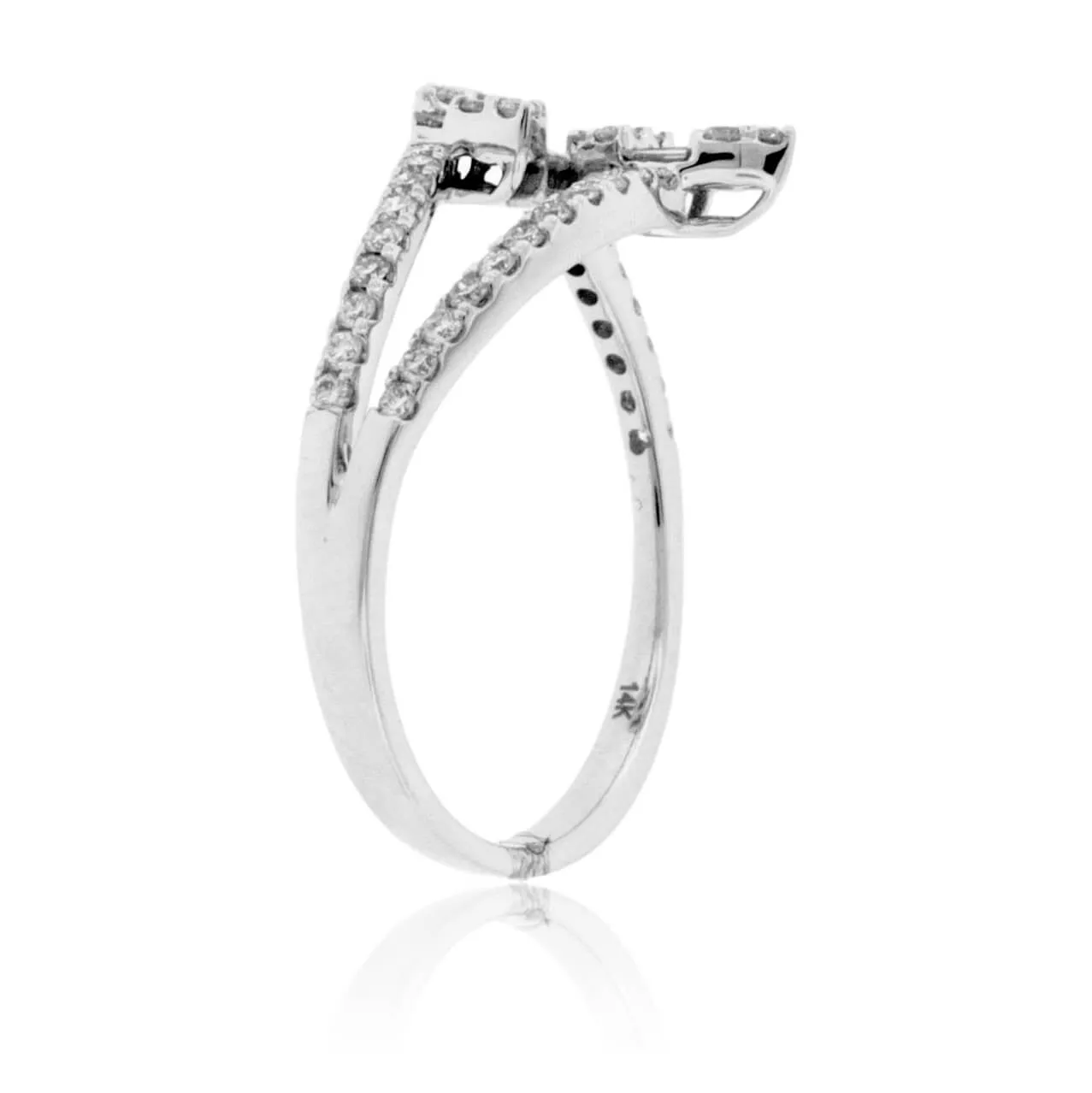 Diamond Cluster Style Ring
