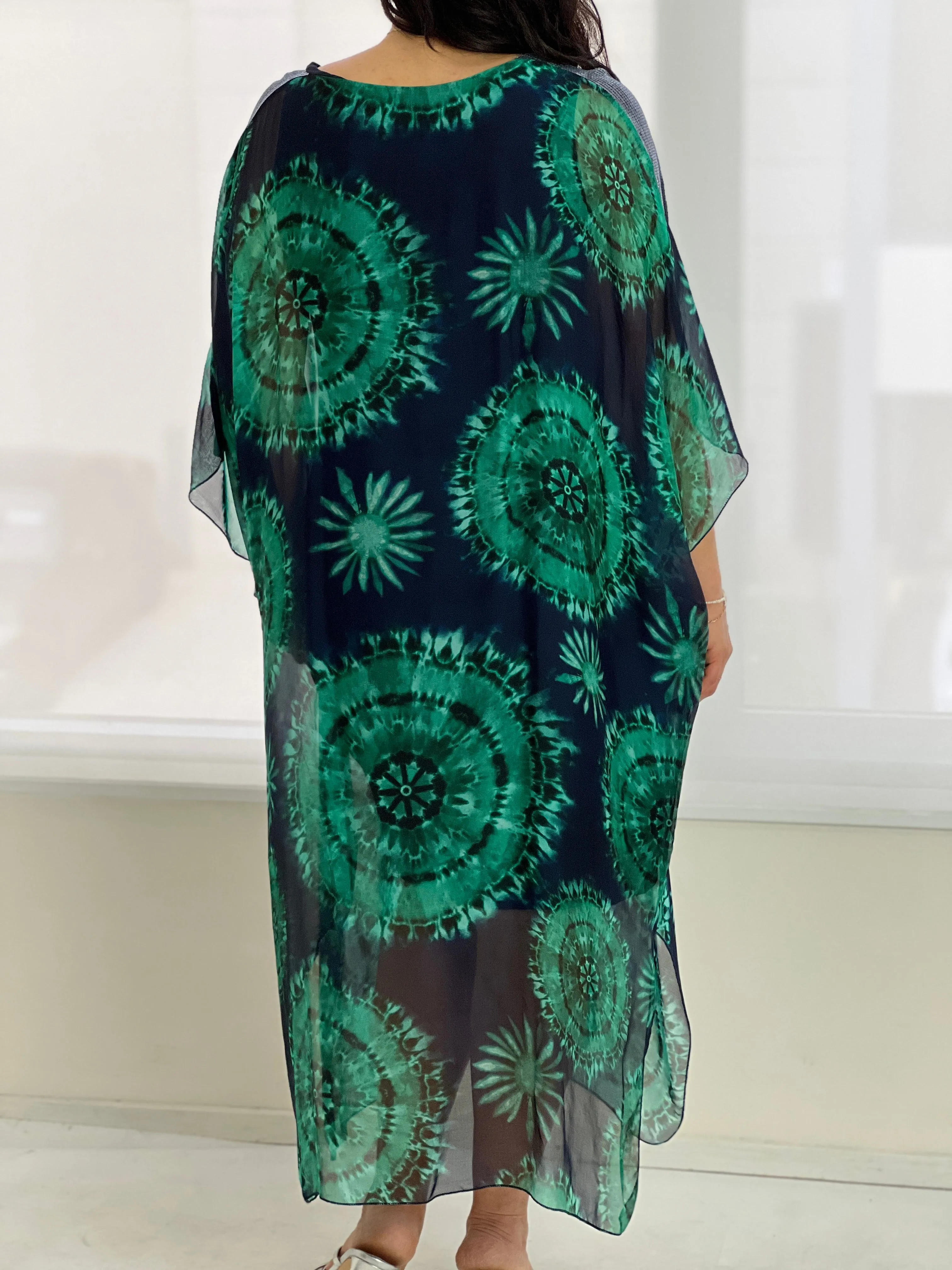 Diana Sequin Silk Dress