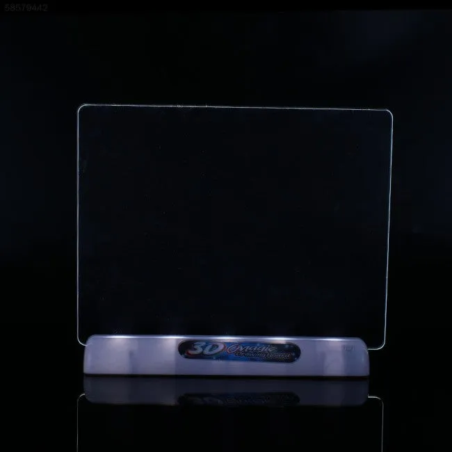 Drawing Board 3D Glasses Led Lamp Holder