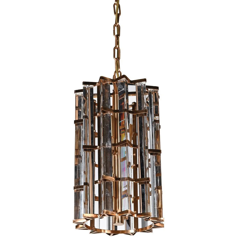 Dwell Cage Chandelier - Gold