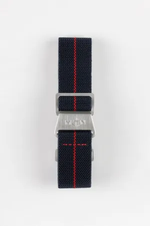 Erika's Originals TRIDENT MN™ Strap with RED Centerline - BRUSHED Hardware