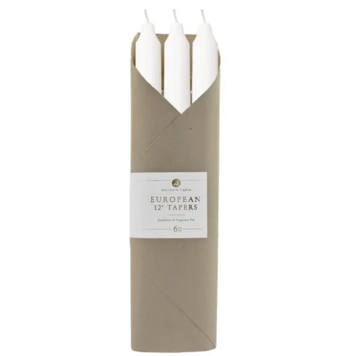 European Tapers 12" - 6 Piece Combo Pack