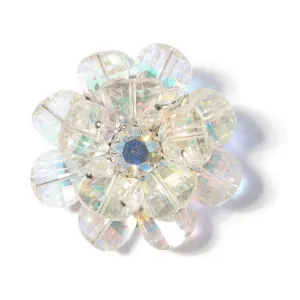 Faceted Florette Boutonniére / Lapel Pin