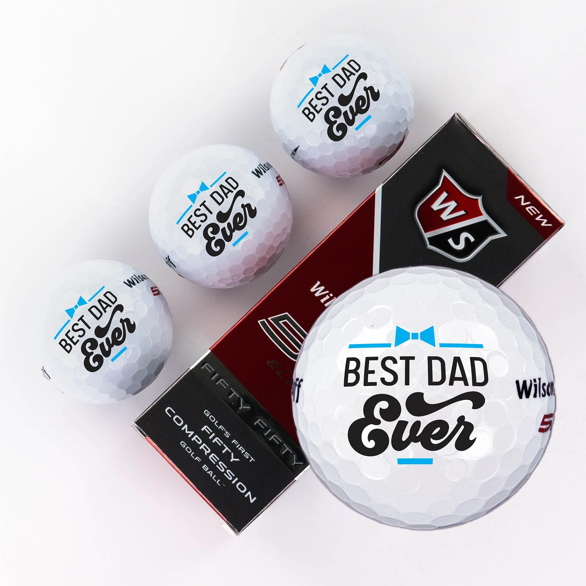 Father Photo, Printed Golf Balls
