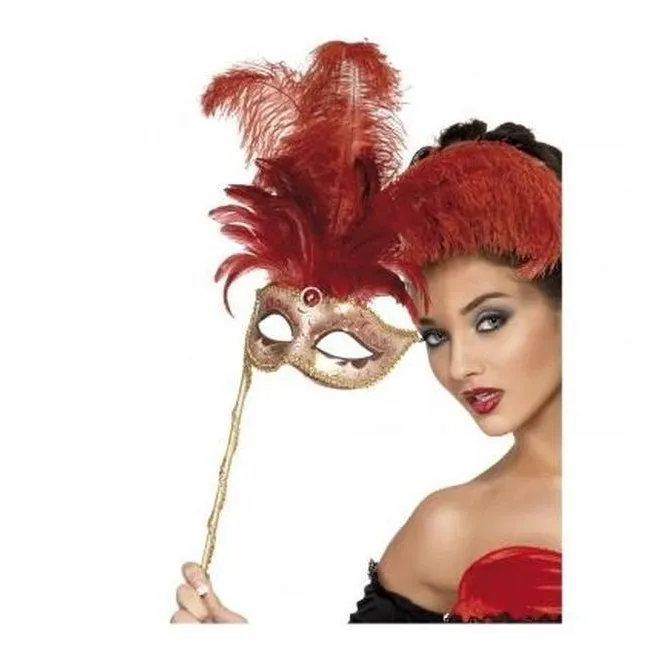 Fever Baroque Fantasy Eyemask, Red