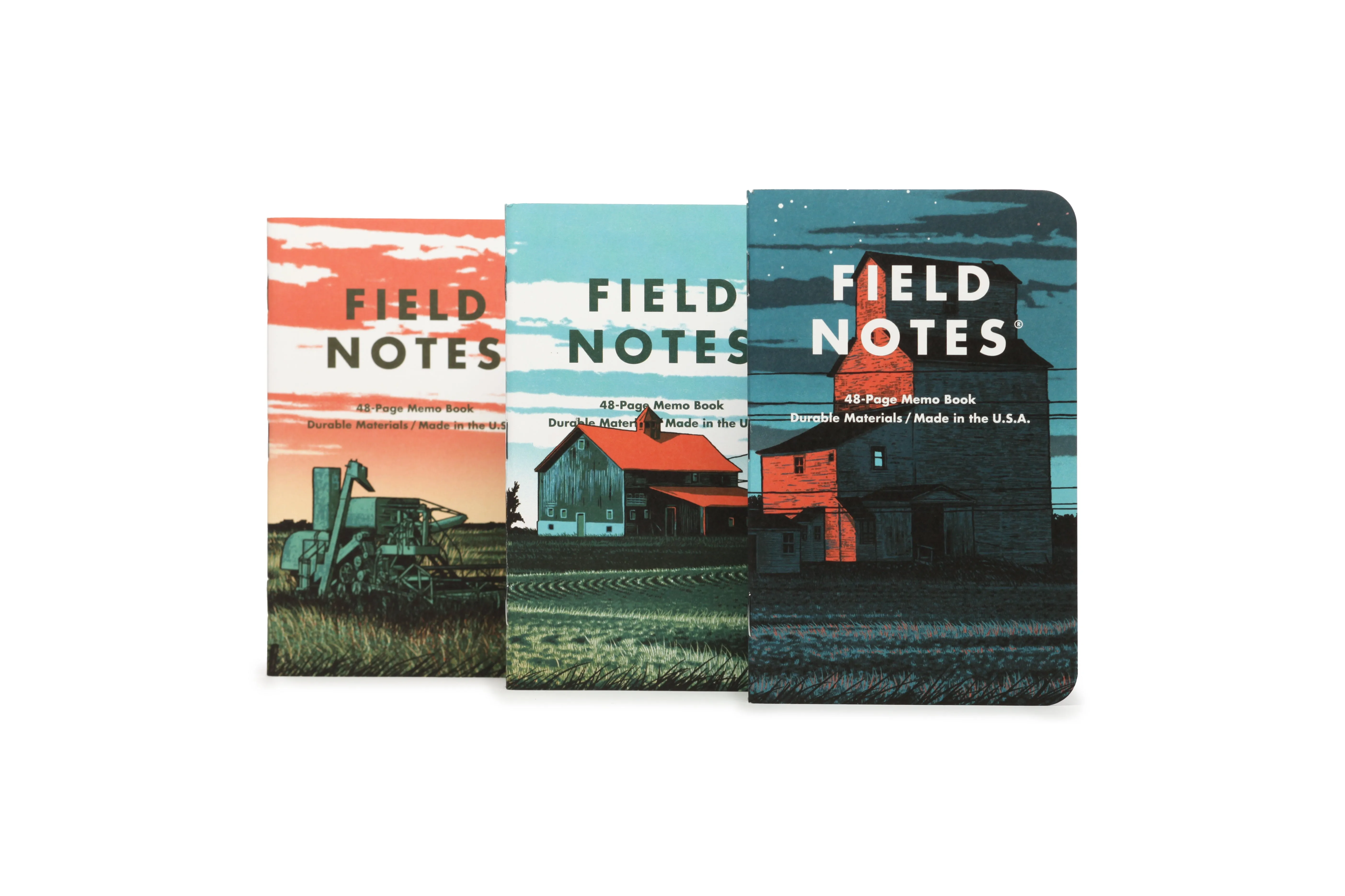 Field Notes Heartland Memo Book 3-Pack