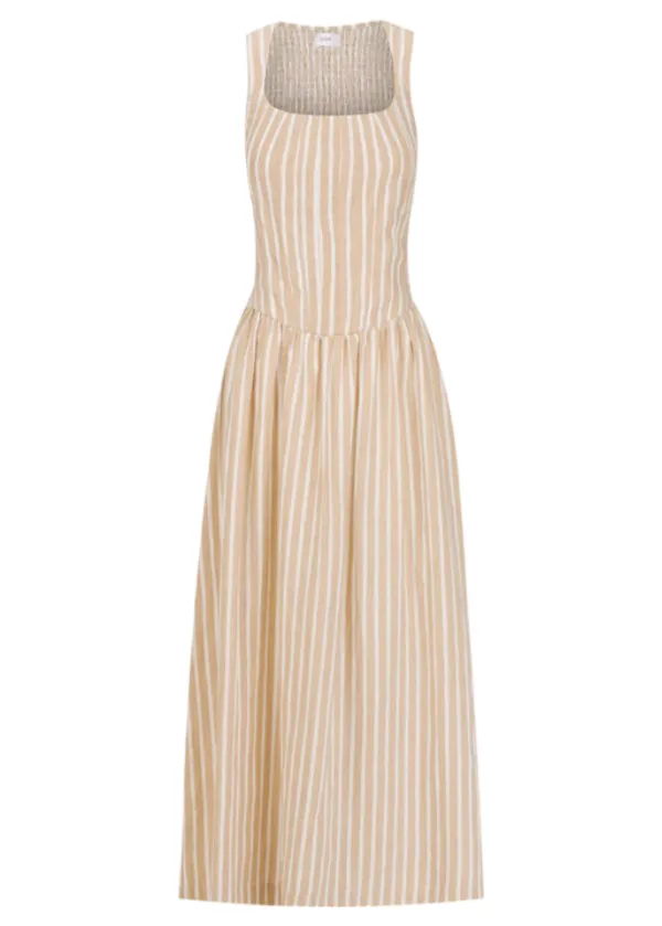 Fitted Bodice Midi - One Way