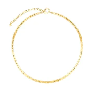 Foundation Square Link Necklace