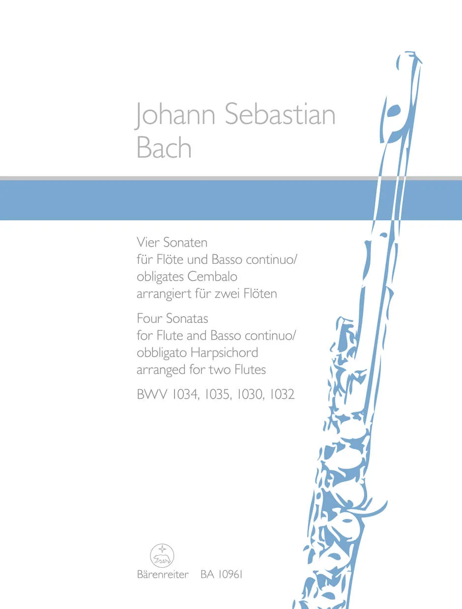 Four Sonatas for Flute and Basso Continuo (Two Flutes)
