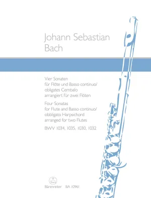 Four Sonatas for Flute and Basso Continuo (Two Flutes)